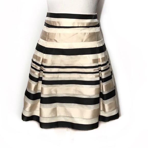 Banana Republic Dresses & Skirts - Banana Republic monogram striped pleated skirt